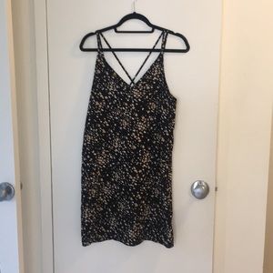 Topshop Abstract Leopard Dress